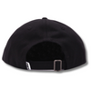 OBEY BOLD LABEL ORGANIC 6 PANEL STR CAP - BLACK