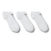 NIKE EVERYDAY CUSHIONED NO SHOW SOCKS 3PACK - WHITE