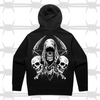 deathcore tattoo graphic hoodie