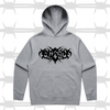 deathcore tattoo graphic hoodie