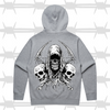 deathcore tattoo graphic hoodie