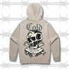 cold truth large skull graphic hoodie