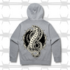 snake tattoo graphic hoodie