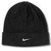 NIKE PEAK CUFF METAL SWOOSH BEANIE – BLACK