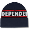 BAR LOGO INDEPENDENT BEANIE - NAVY