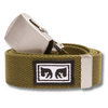 OBEY BIG BOY WEB BELT - TEA LEAF