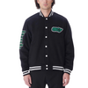 OBEY ROLL CALL VARSITY JACKET- BLACK