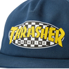 Thrasher Checkered Oval Cap - Navy
