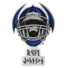 BLIND SKATEBOARDS HERITAGE RUDY JOHNSON JOCK SKULL SKATEBOARD STICKER - 5.75"
