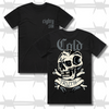 cold truth large skull graphic tattoo t-shirt