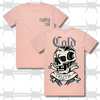 cold truth large skull graphic tattoo t-shirt