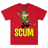 SCUM AFTER THE CHARM T-SHIRT - RED