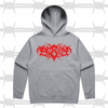 tyne bridge metal font tattoo graphic hoodie