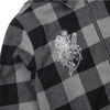 MONTEREY EMBROIDERED FLANNEL SHACKET