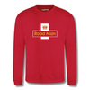 CHIP SHOP GOODS ROAD MAN CREWNECK SWEATSHIRT - RED