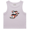 SISTA SCUM BIMMA WOMENS ORGANIC RIB CROP TANK TOP