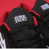 LAKAI X PUBLIC ENEMY CAMBRIDGE SKATE SHOES - BLACK/RED