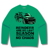 NO CHAOS REINDEER CHRISTMAS JUMPER