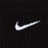 NIKE EVERYDAY CUSHIONED TRAINING CREW SOCKS 3 PACK - BLACK