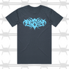 Metal Font Tattoo Script T-Shirt