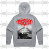 tyne bridge metal font tattoo graphic hoodie