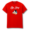CHIP SHOP GOODS SNOW WHITE LINES T-SHIRT