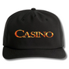 CASINO FIRE SOFT SHELL SNAP BACK CAP - BLACK