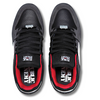 LAKAI X PUBLIC ENEMY TELFORD LOW SKATE SHOES - BLACK/CHARCOAL