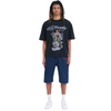 ED HARDY MENS NYC SKULL DENIM JORTS SHORTS - INDIGO