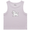 SISTA SCUM DOGGIE STYLE  WOMENS ORGANIC RIB CROP TANK TOP
