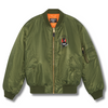 SCUM DISTURBANCE FIGHT JACKET - GREEN