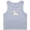 SISTA SCUM DOGGIE STYLE  WOMENS ORGANIC RIB CROP TANK TOP