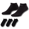 NIKE EVERYDAY CUSHIONED NO SHOW SOCKS 3PACK - BLACK