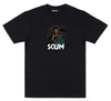 SCUM MAXI PAD T-SHIRT - BLACK