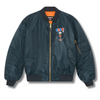 SCUM GRENADE MACHINE FIGHT JACKET - BLUE