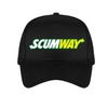 SCUM SCUMWAY CAP - BLACK