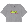 SISTA SCUM TOO FRESH WOMENS CROP T-SHIRT