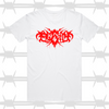 Metal Font Tattoo Script T-Shirt