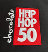 CHOCOLATE INTERSCOPE HIP HOP 50 PULLOVER HOODIE -  BLACK