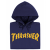 Thrasher Hoody Burn -Navy