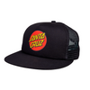 Santa Cruz Classic Dot Mesh Cap - Black/Black