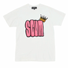 SCUM KING T SHIRT - WHITE