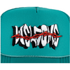 Welcome Thorns Embroidered Trucker Hat - Jade