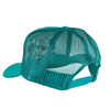 Welcome Thorns Embroidered Trucker Hat - Jade