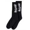 WELCOME VAMPIRE SOCKS -  BLACK