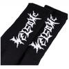 WELCOME VAMPIRE SOCKS -  BLACK