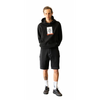 WELCOME BRACE CANVAS CARPENTER SHORTS - BLACK