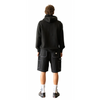 WELCOME BRACE CANVAS CARPENTER SHORTS - BLACK