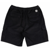 WELCOME Chamber Corduroy Cargo Short - Black