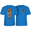 Powell Peralta Steve Saiz Totem T-Shirt Athletic - Royal Blue